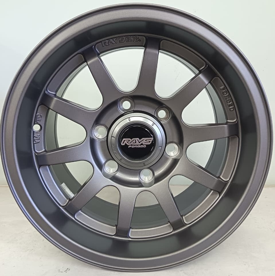 15" KR XPHR002 B1 (15X8/6-139) MATT CRAY/GUN ET0