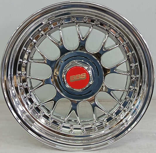 15" KR YKW5031 2 (15X8/4-100/5-100) CHROME