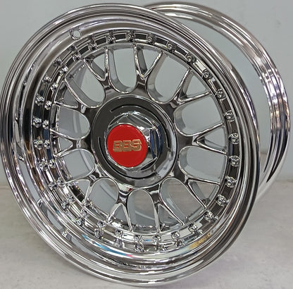 15" KR YKW5031 2 (15X8/4-100/5-100) CHROME