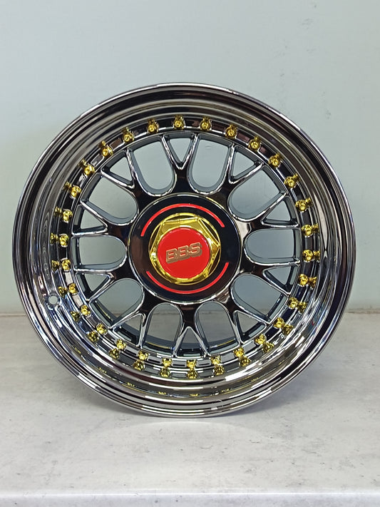 15" KR YKW5031 8 (15X8/5-100/114) BLK CHR BBS
