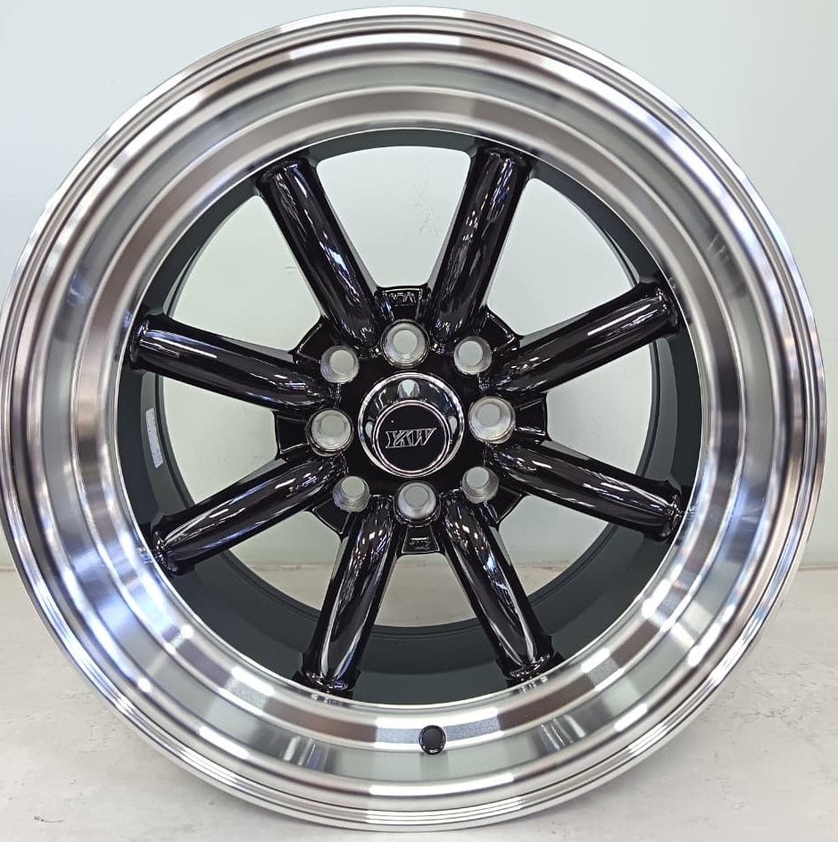 15" KR YKW5034 2 (15X8/4-100/114) ET0 BL
