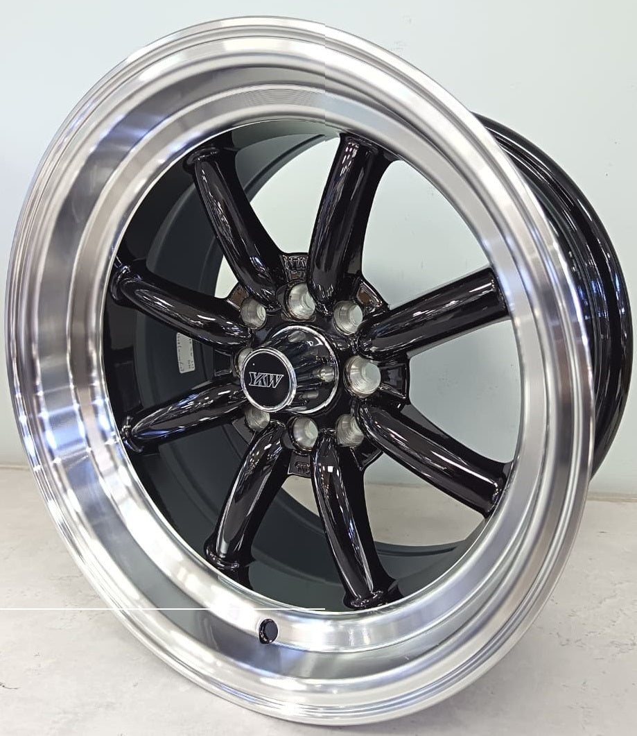 15" KR YKW5034 2 (15X8/4-100/114) ET0 BL