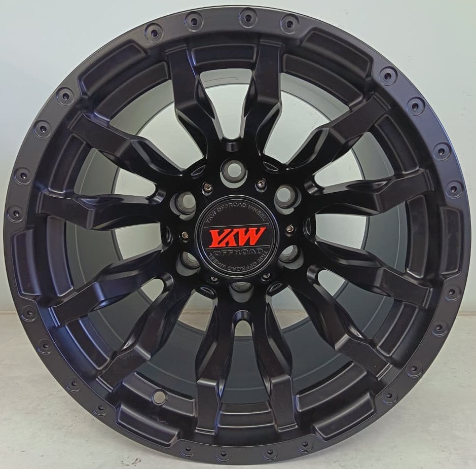 15" KR YKW5610 23 (15X10/6-139) ET-44 MATT BLACK