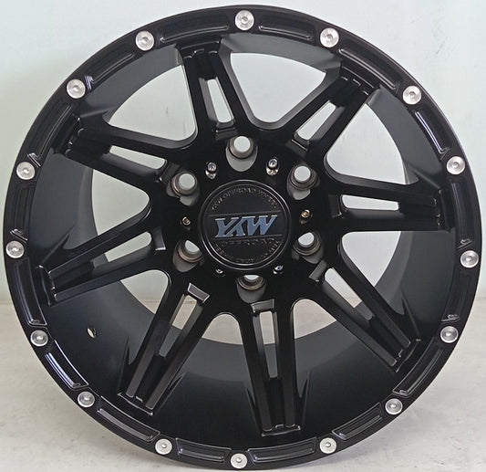 15" KR YKW5611 33 (15X10/6-139) MATT BLACK