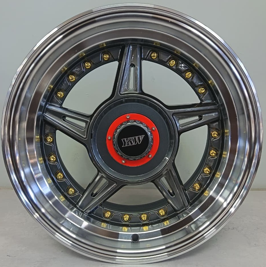 15" KR YKW5663 3 (15X8.25/4-100/114) ET15 GL+GO