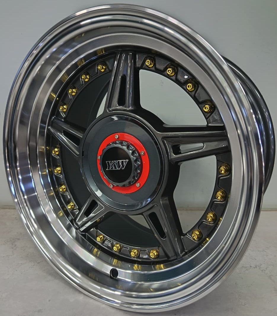 15" KR YKW5663 3 (15X8.25/4-100/114) ET15 GL+GO