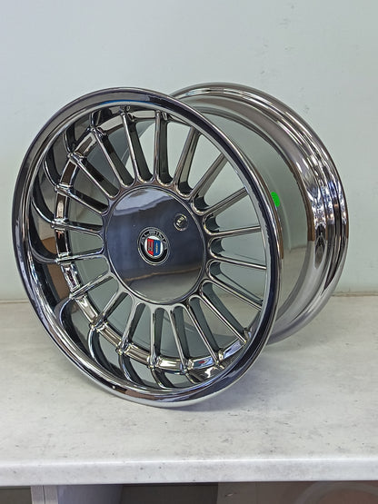 15" KR YKW5674M(15X8.25/4/5-100)VCHROME ET20ALPINE
