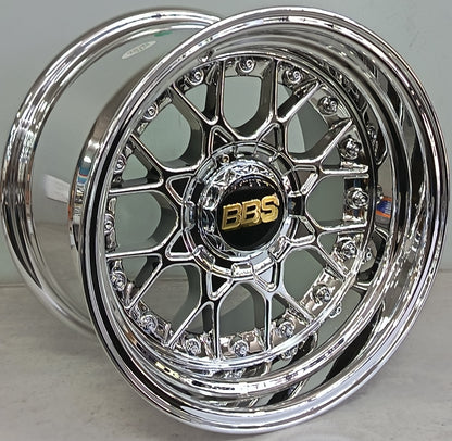 15" KR YKW5703 11/12 (15X8/9/4-100/114) NW CHROME