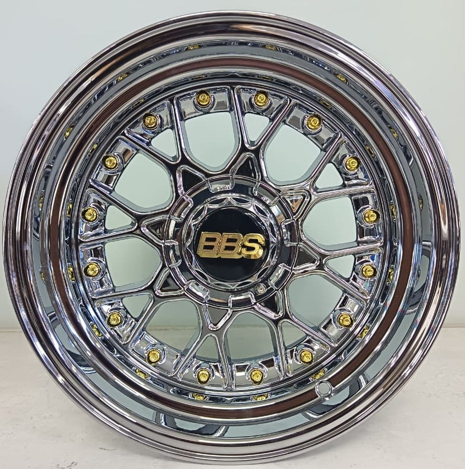 15" KR YKW5703 13 (15X8/4-100/114) BL CHROME