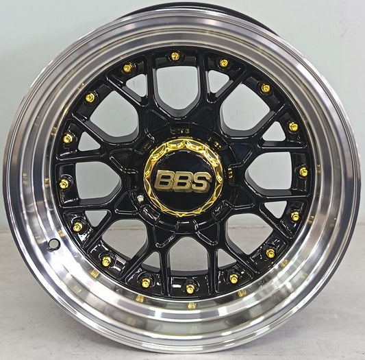 15" KR YKW5703 2 (15X8/4-100/114) BL+GO