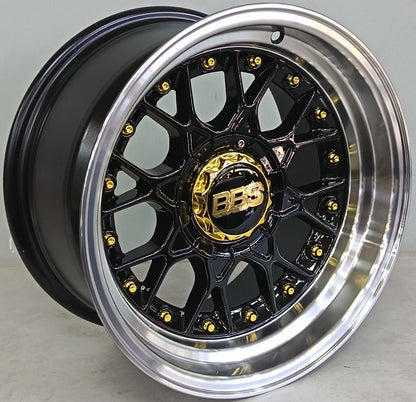 15" KR YKW5703 C (15X8/4-100/5-100) BL+GO