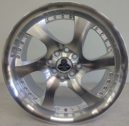 16" KR 501A (16X7.5J/4-100/114) ET35  SM+RIVETS
