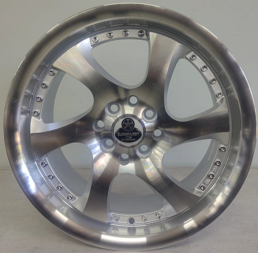 16" KR 501A (16X7.5J/4-100/114) ET35  SM+RIVETS
