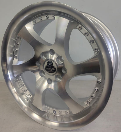 16" KR 501A (16X7.5J/4-100/114) ET35  SM+RIVETS
