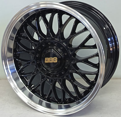 16" KR YKW6032 14 (16X8/5-100/114) BL BBS