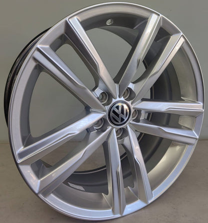 17" KR 647 (17X7.5J/5-100) ET35 HYPER SILVER VW