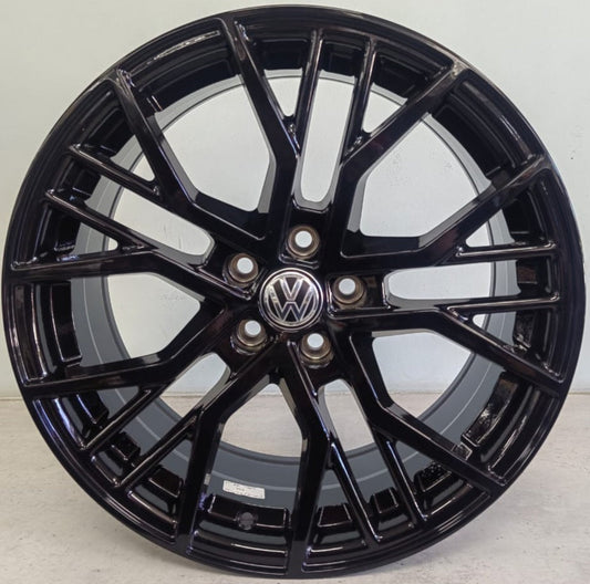 17" KR 989 (17X7.5J/5-100) ET35  BLACK VW