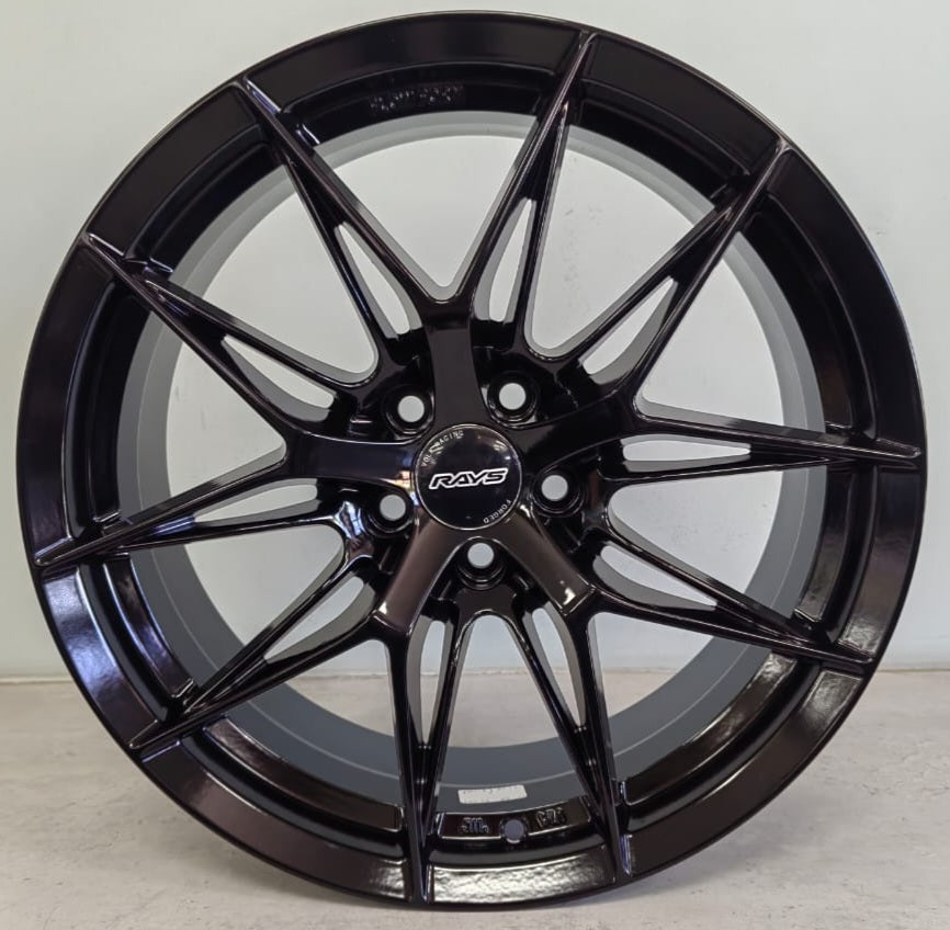 17" KR DX249A (17X7.5J/5-100) ET35 BLACK