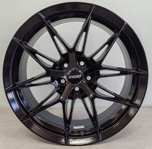 17" KR DX249A (17X7.5J/5-100) ET35 BLACK