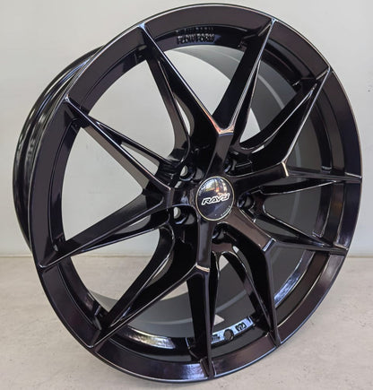 17" KR DX249A (17X7.5J/5-100) ET35 BLACK
