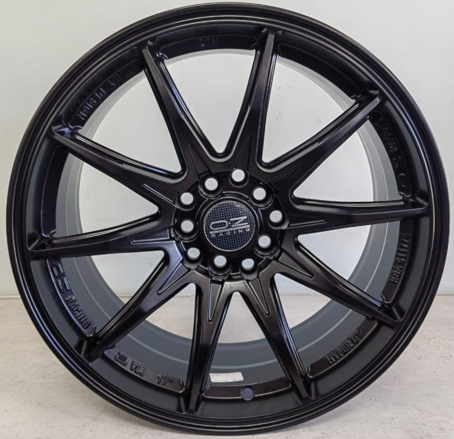 17" KR DX424 (17X7.5J/5-100/114) ET35  MATT BLACK