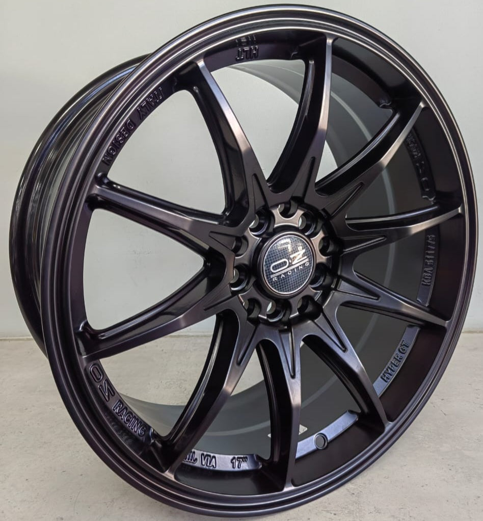 17" KR DX424 (17X7.5J/5-100/114) ET35  MATT BLACK