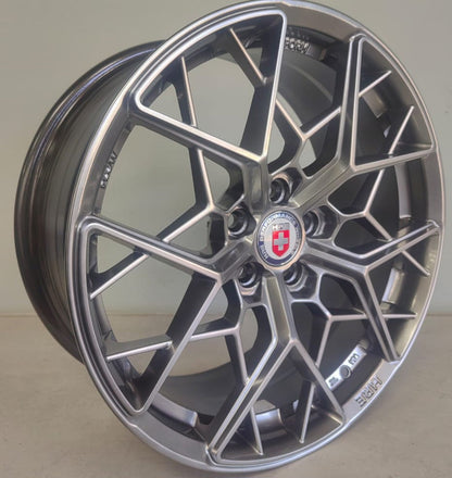 17" KR DX552C (17X7.5J/5-100) ET35   HYPER BLACK