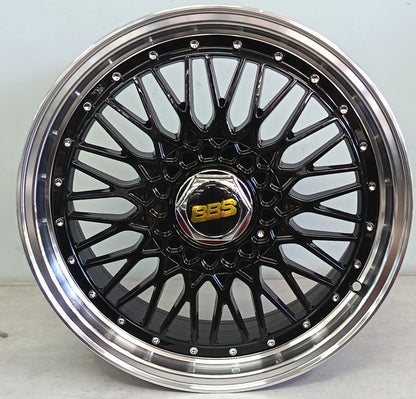 17" NDT OYAN238 (17X7.5J/4-100/114) ET38 BLKML BBS