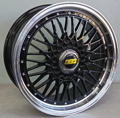17" NDT OYAN238 (17X7.5J/4-100/114) ET38 BLKML BBS