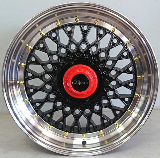 17" NDT OYTS044 (17X8J/4-100/5-100) ET30 ROTIFORM