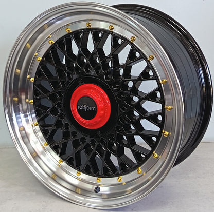 17" NDT OYTS044 (17X8J/4-100/5-100) ET30 ROTIFORM