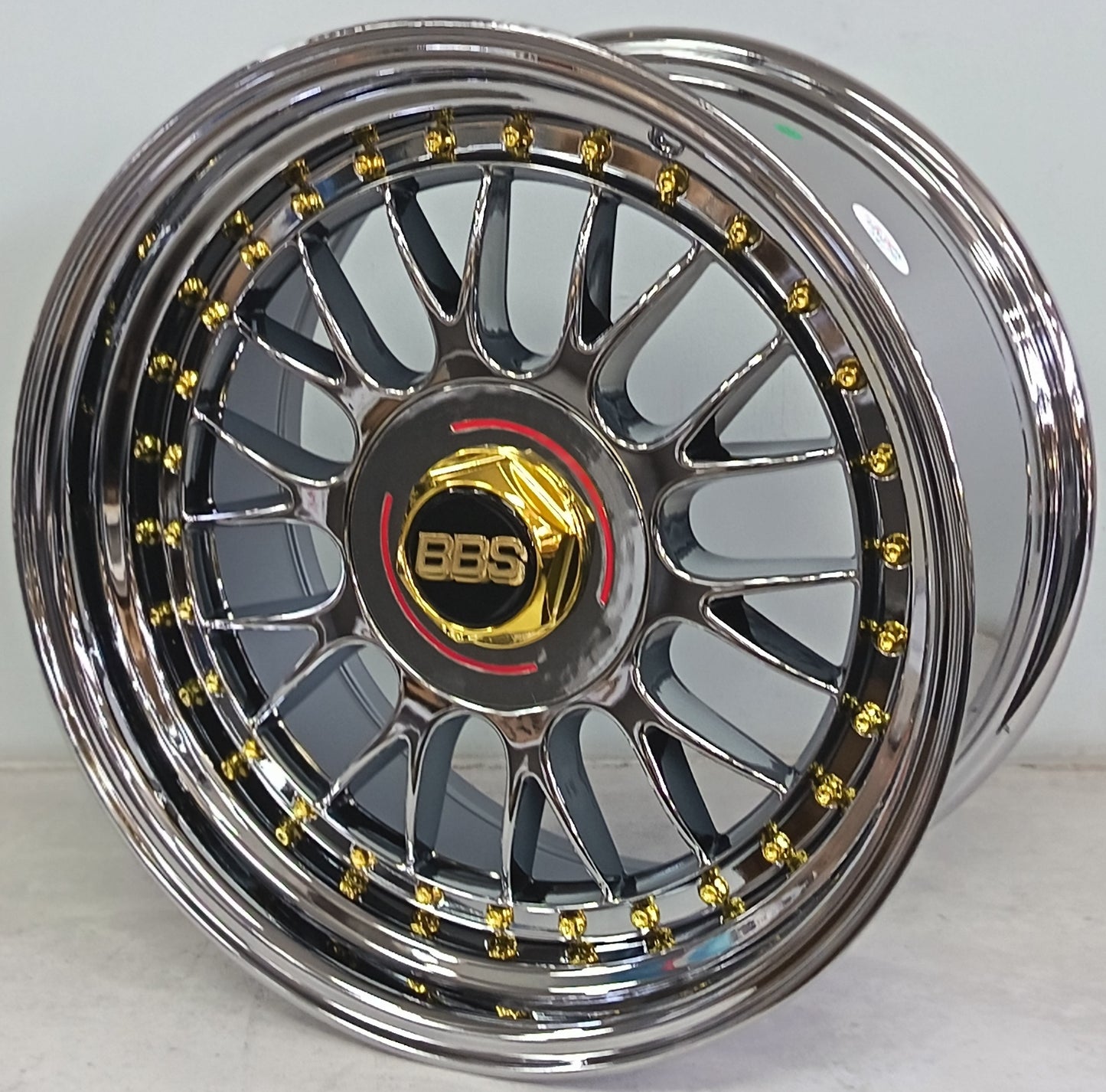 17" KR YKW7031 G (17X8.5/4-100/5-100) BL CHROME