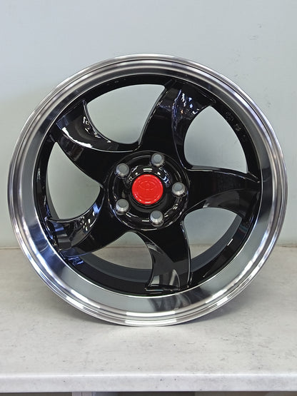 17" KR YKW7056 9 (17X8.5/5-114) BL ET20 TOYOTA