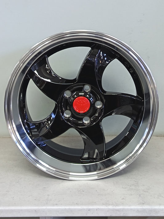 17" KR YKW7056 9 (17X8.5/5-114) BL ET20 TOYOTA