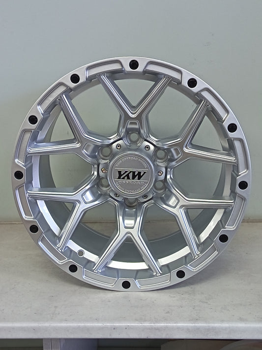 17" KR YKW7512 A (17X9/6-139) SILVER