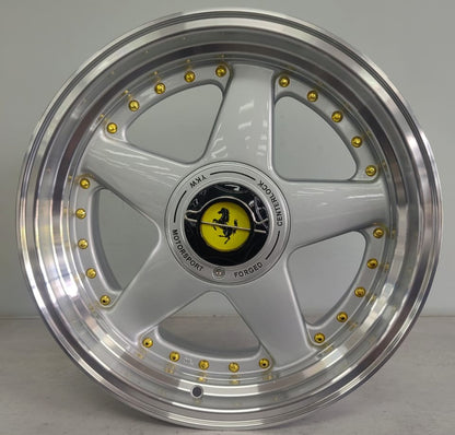 17" KR YKW7666RS (17X8.5/5-112/120) SL+GO ET 25