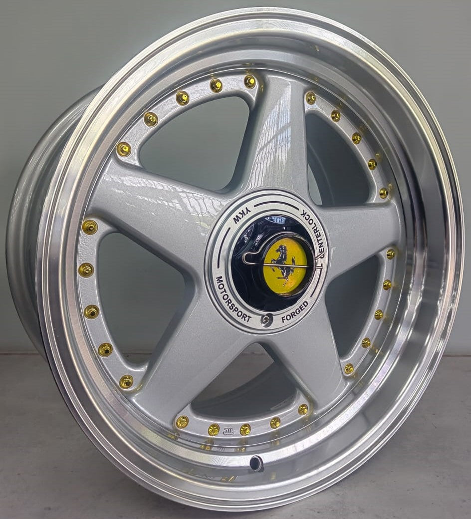 17" KR YKW7666RS (17X8.5/5-112/120) SL+GO ET 25