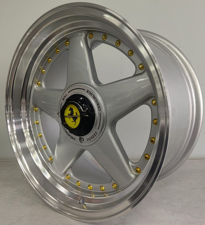 17" KR YKW7666RS (17X8.5/5-112/120) SL+GO ET 25