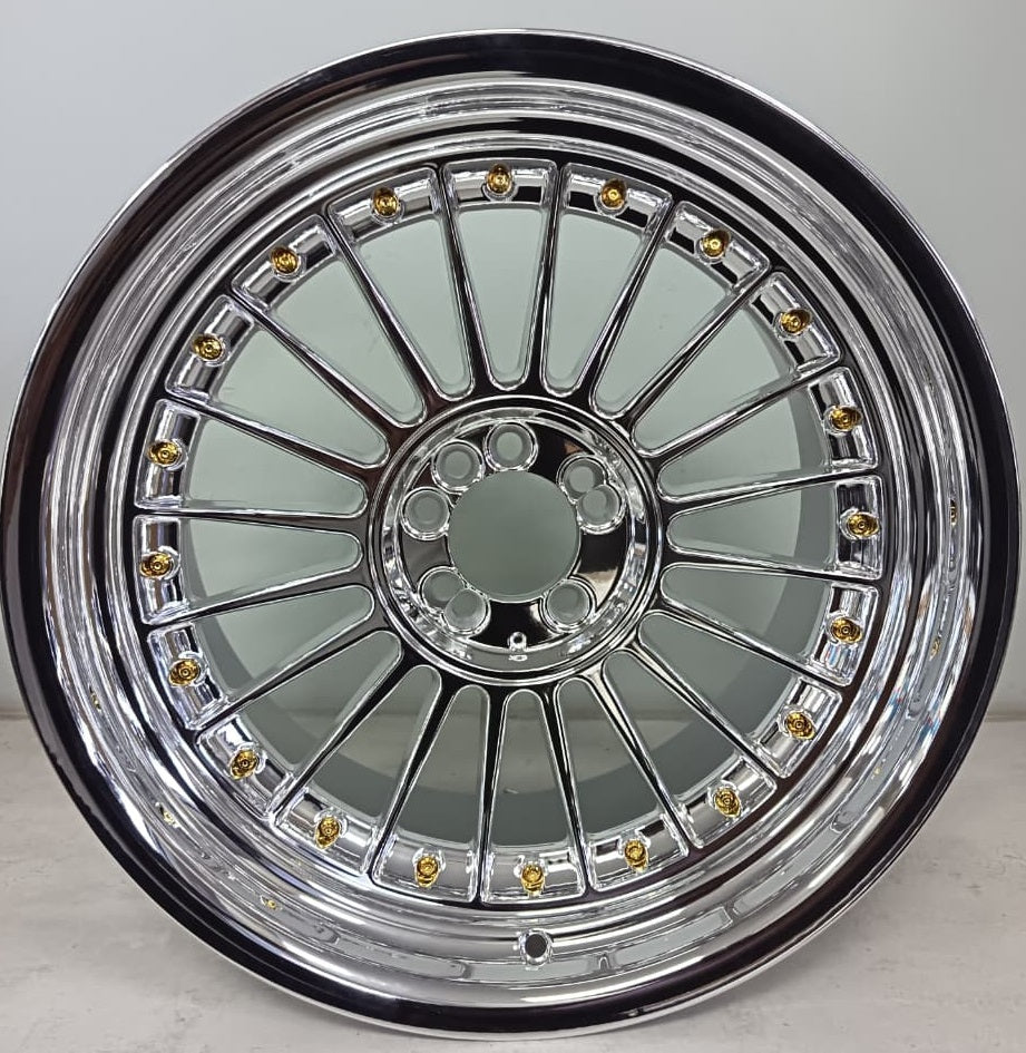 17" KR YKW7670 88/89 (17X8/9/4/5-100) CHROME N/W