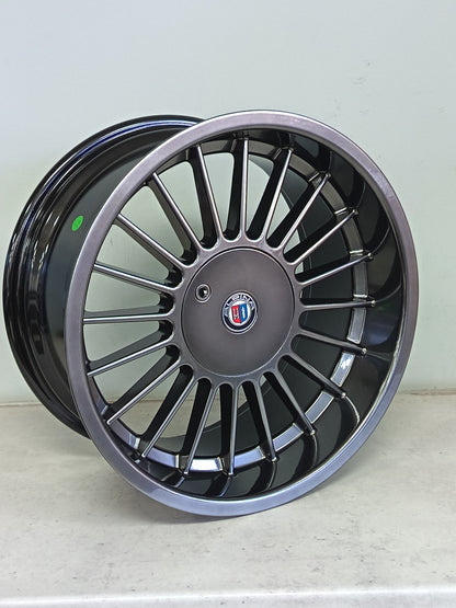 17" KR YKW767411(17X8.5/4/5-100)HYBLK ET20 ALPINE