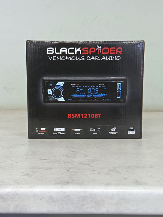 RADIO BLACKSPIDER BSM1210B REMOVEABLE