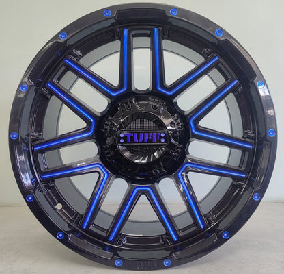 18" KR 6013 (18X9.0/6-139) BLACK MILL