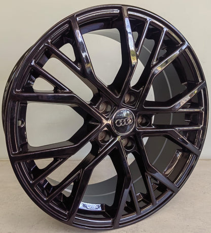 18" KR 989 (18X7.5J/5-112) ET 45  BLACK VW/AUDI
