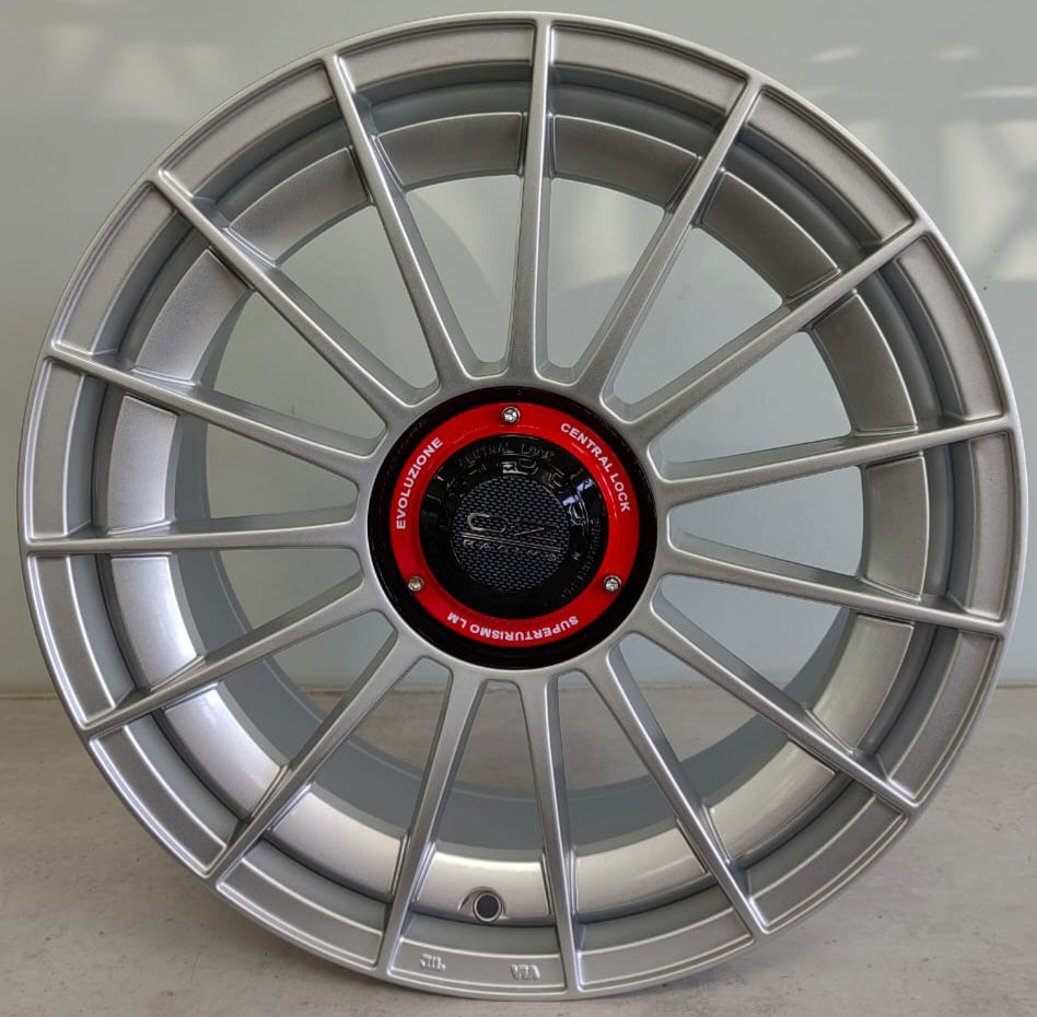 18" KR ART739 (18X8J/5-100/113) ET40 SILVER OZ