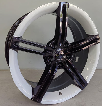 18" KR DX639 (18X8J/5-112) ET35  BLACK+ WL