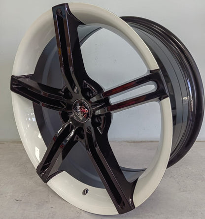 18" KR DX639 (18X8J/5-112) ET35  BLACK+ WL