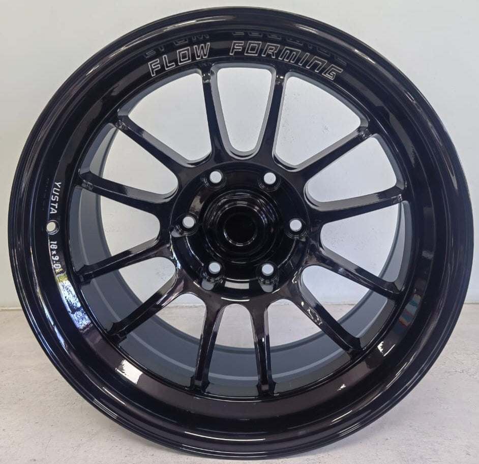18" KR F23-1 (18X9J/6-139) ET0 BLACK+MILLING