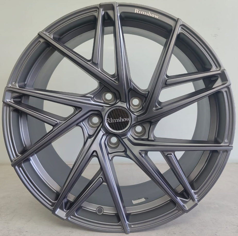 18" KR RS3F (18X8.0J/5-112) MATTE GREY