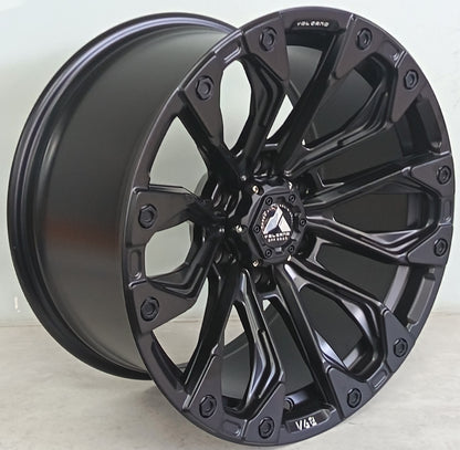 18" KR V62 (18X9.5/6-139) MT BLACK