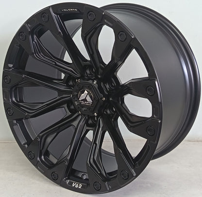 18" KR V62 (18X9.5/6-139) MT BLACK